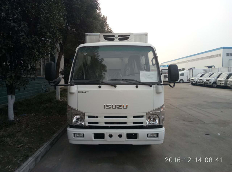 五十鈴國(guó)五雙排冷藏車 