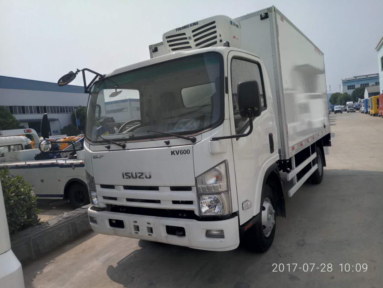 五十鈴KV600國(guó)五4米2冷藏車(chē) 