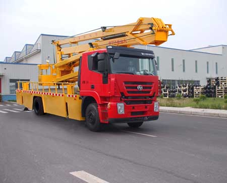 程力威牌CLQ5160JGK4CQ型高空作業(yè)車 